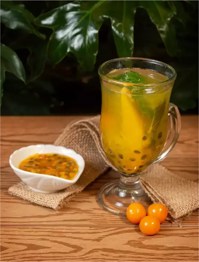 Aromática de frutos amarillos