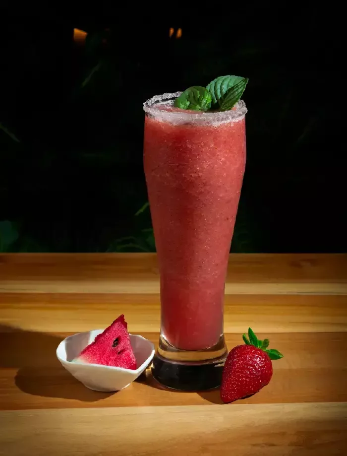 Granizado del caribe refrescante