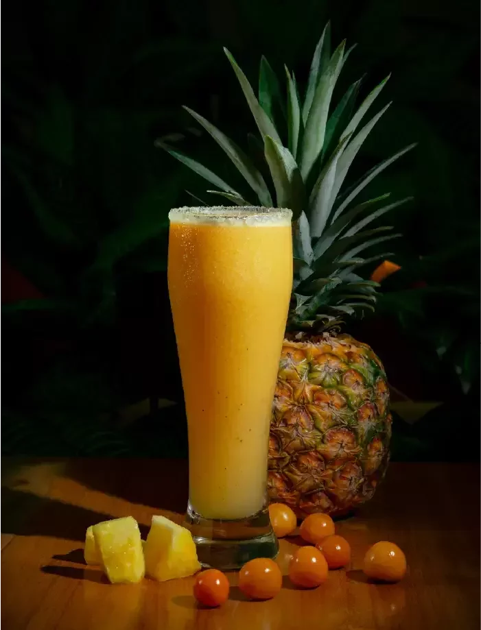 Jugo de frutos amarillos