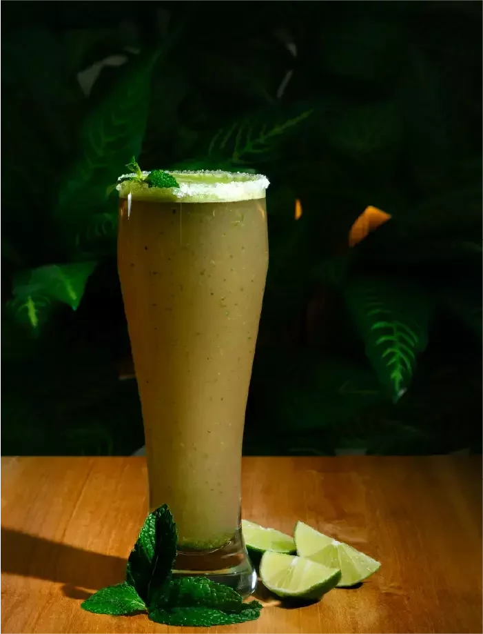 Limonada de hierbabuena