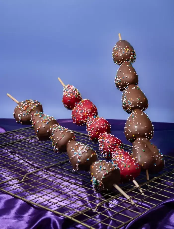 Fresas con chocolate